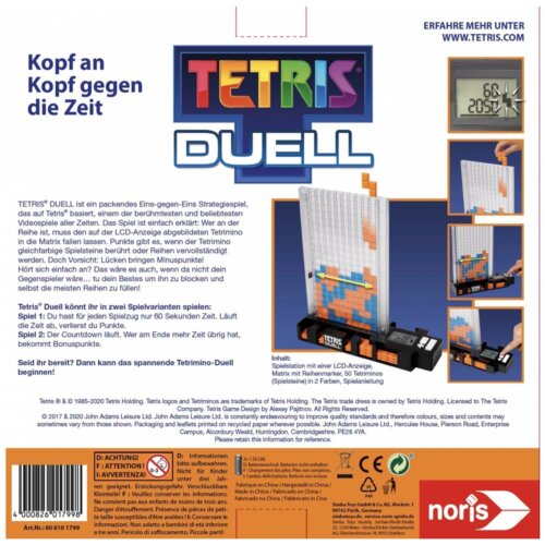 Tetris Duell hinten