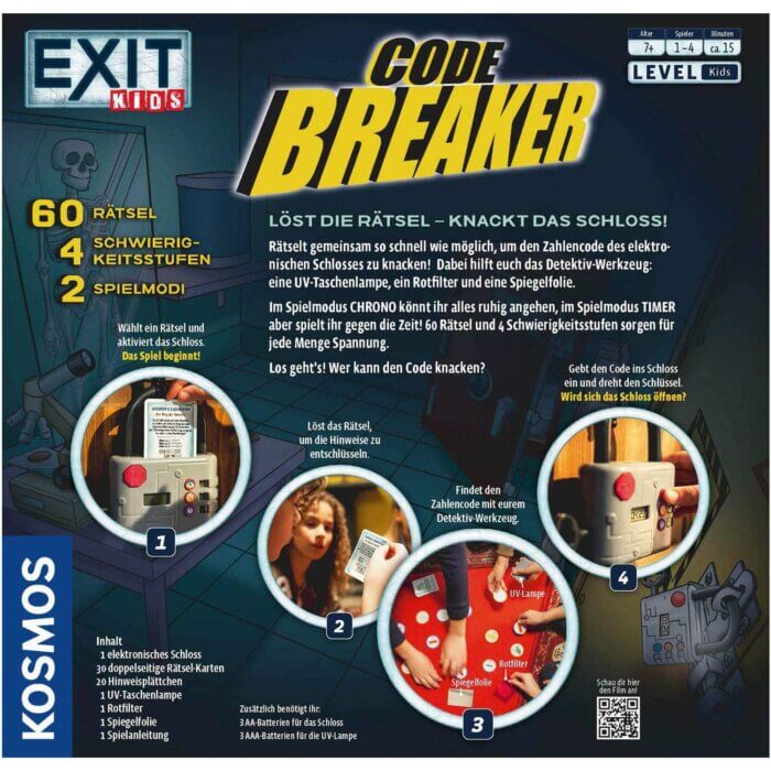 EXIT Kids Code Breaker hinten