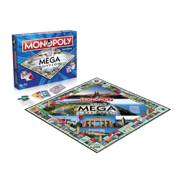 Monopoly Die MEGA Edition Inhalt