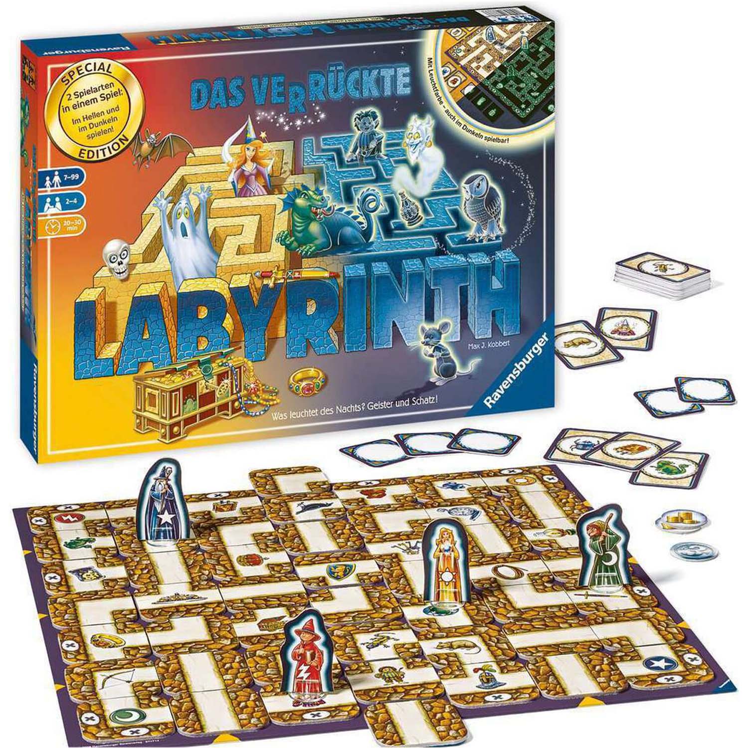 Das verrückte Labyrinth 30 Jahre Jubiläumsedition Inhalt